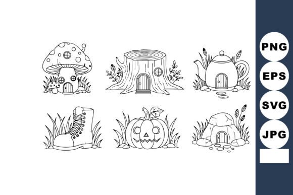 Download Cute Black and White Vector Illustration - Premium Resources
